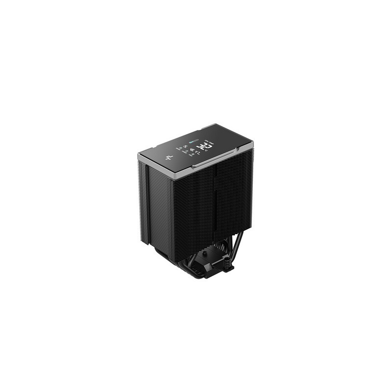 Hladilnik za procesor DeepCool AK700 DIGITAL NYX, 120mm, LCD, črn