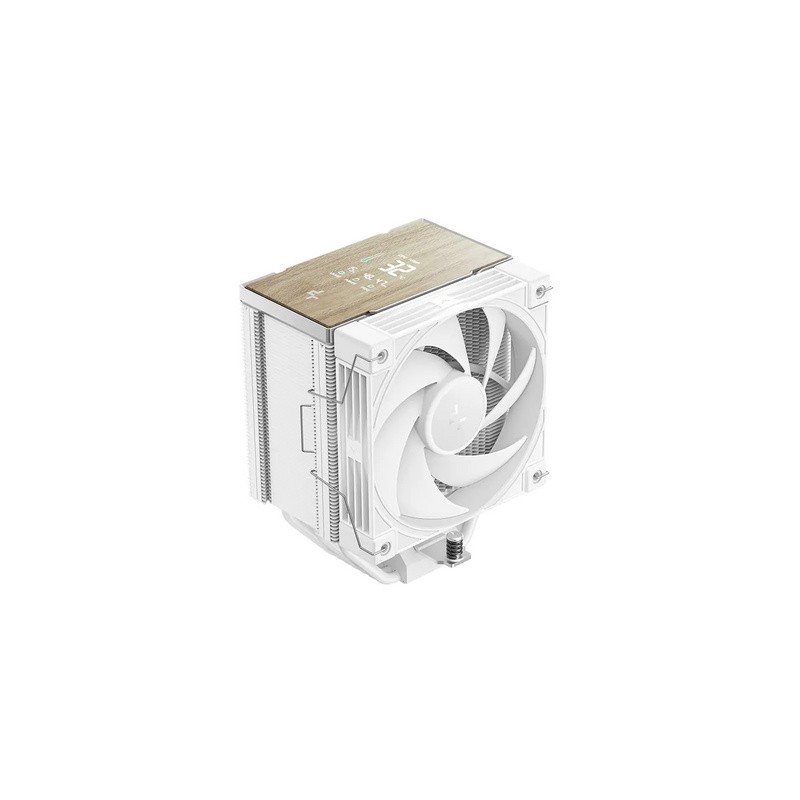 Hladilnik za procesor DeepCool AK700 DIGITAL WH, 120mm, LCD, bel