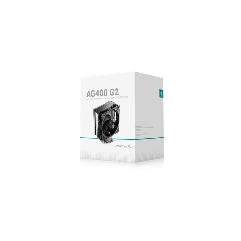Hladilnik DeepCool AG400 G2, 120mm, črn