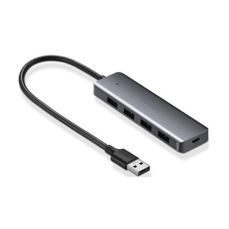 Ugreen USB Hub, USB 3.0, 4-portno srebrn 50985