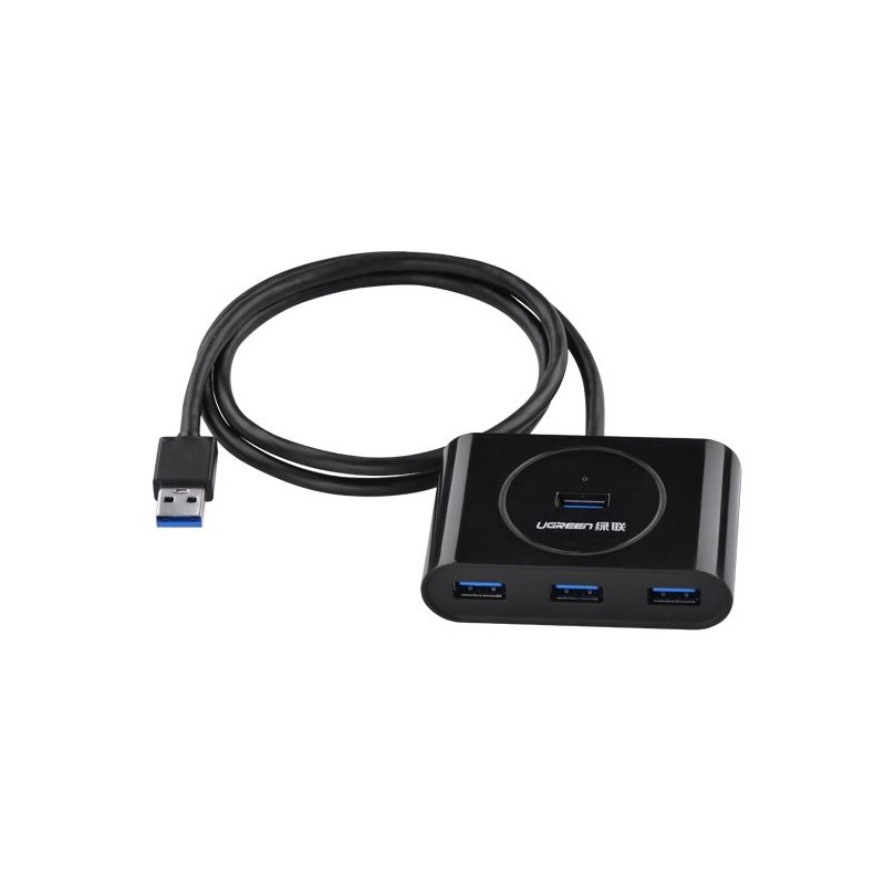 USB Hub Ugreen E0013563, črn