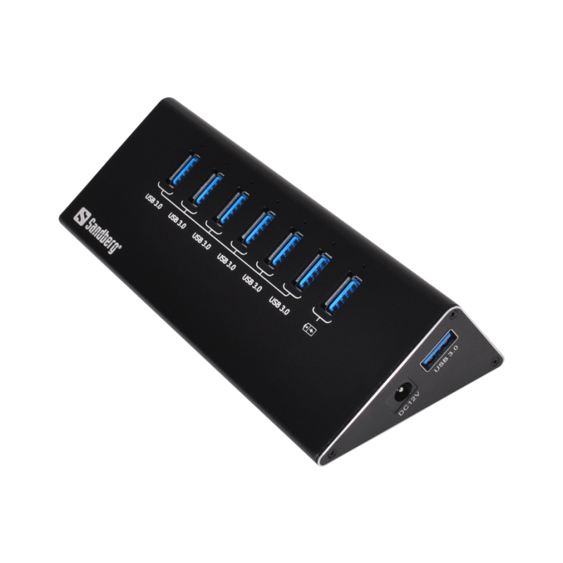 Sandberg USB 3.0 Hub 6+1 ports