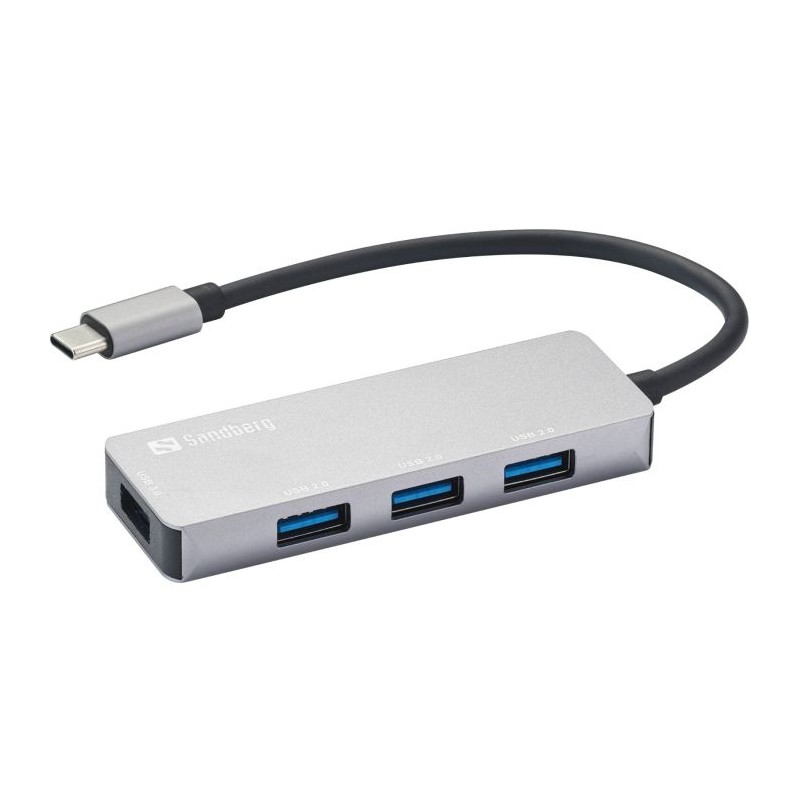 Hub Sandberg USB-C 3.0/2.0, 336-32