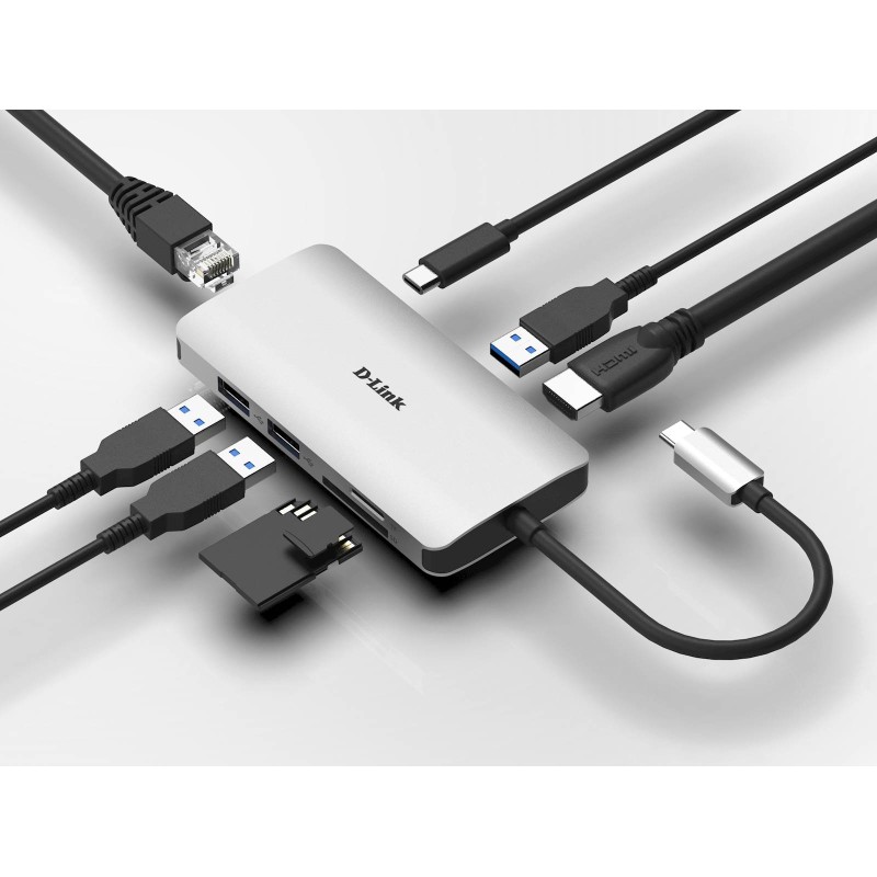 Priklopna postaja D-Link DUB-M810, 8-v-1