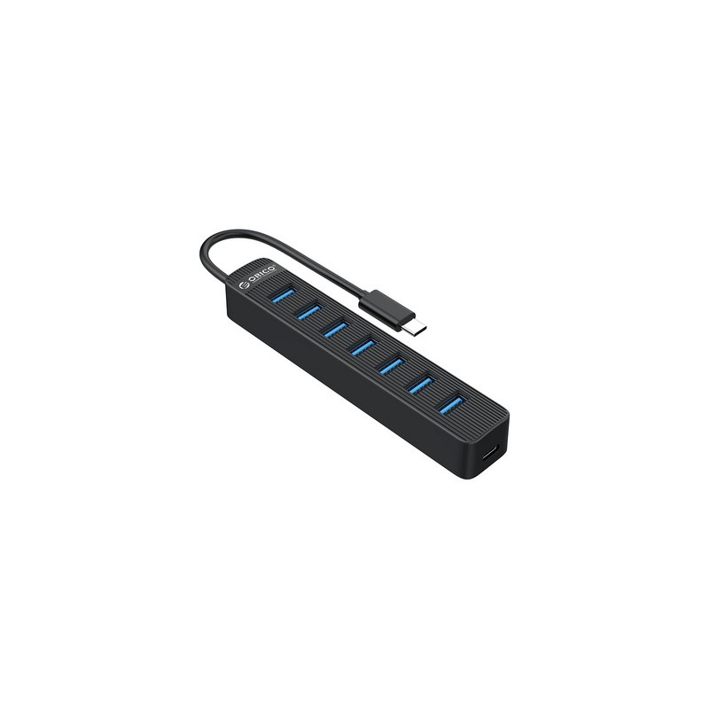 USB-C Hub Orico TWC3-7A, črn