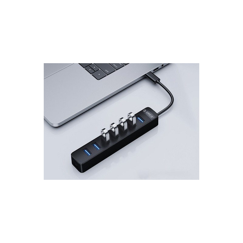 USB-C Hub Orico TWC3-7A, črn