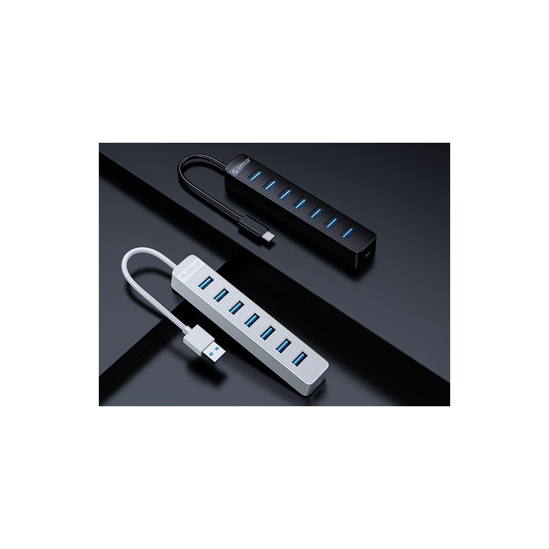 USB-C Hub Orico TWC3-7A, črn