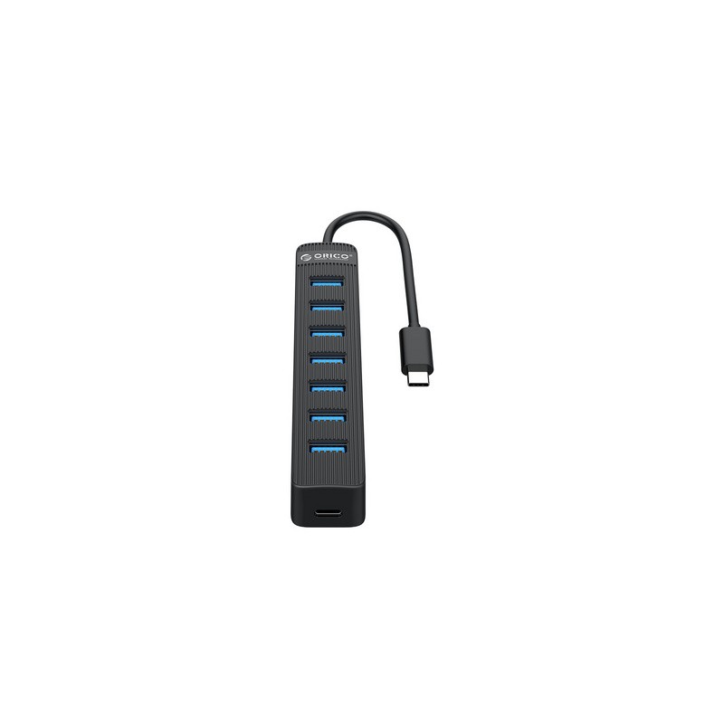 USB-C Hub Orico TWC3-7A, črn
