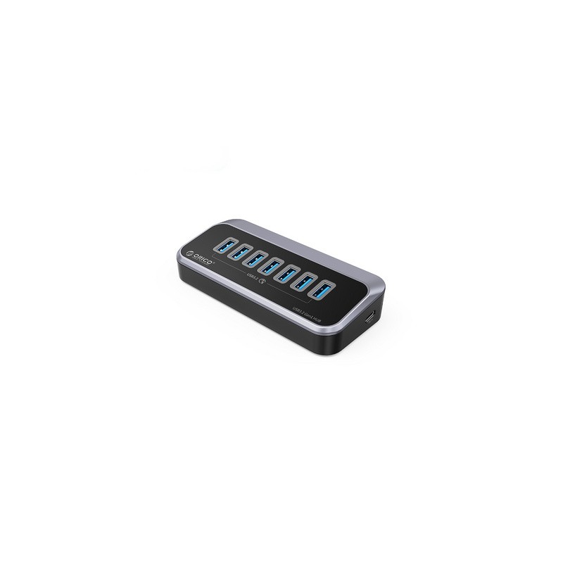 USB-C Hub Orico M3U3-7A-10, črn