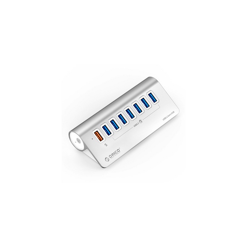 USB-C Hub Orico M3U7Q1-05, srebrn