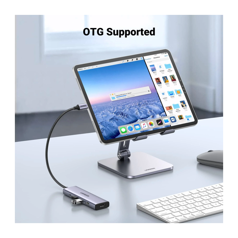 Ugreen 5-v-1 USB-C Hub (100 W PD, 4K@30Hz HDMI)