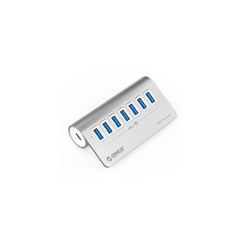 USB-C Hub Orico M3U7-G2, srebrn