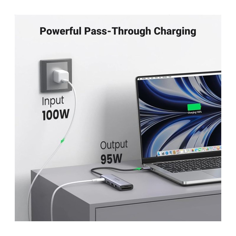 Priklopna postaja Ugreen E0013883 6v1, USB-C