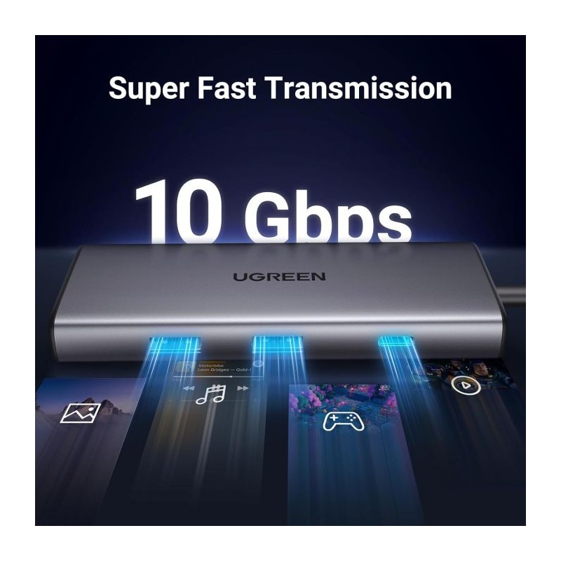 Priklopna postaja Ugreen E0013519, 7v1, USB-C