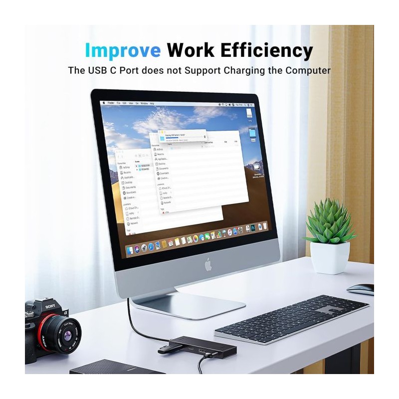 Hub Ugreen 35583, 4-portni, USB-C