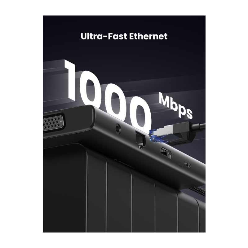 Priklopna postaja Ugreen 45520, 11-v-1, USB-C