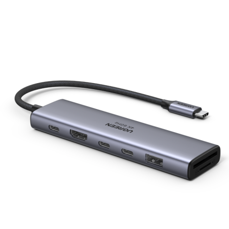 Hub Ugreen 45521, 7-v-1, USB-C