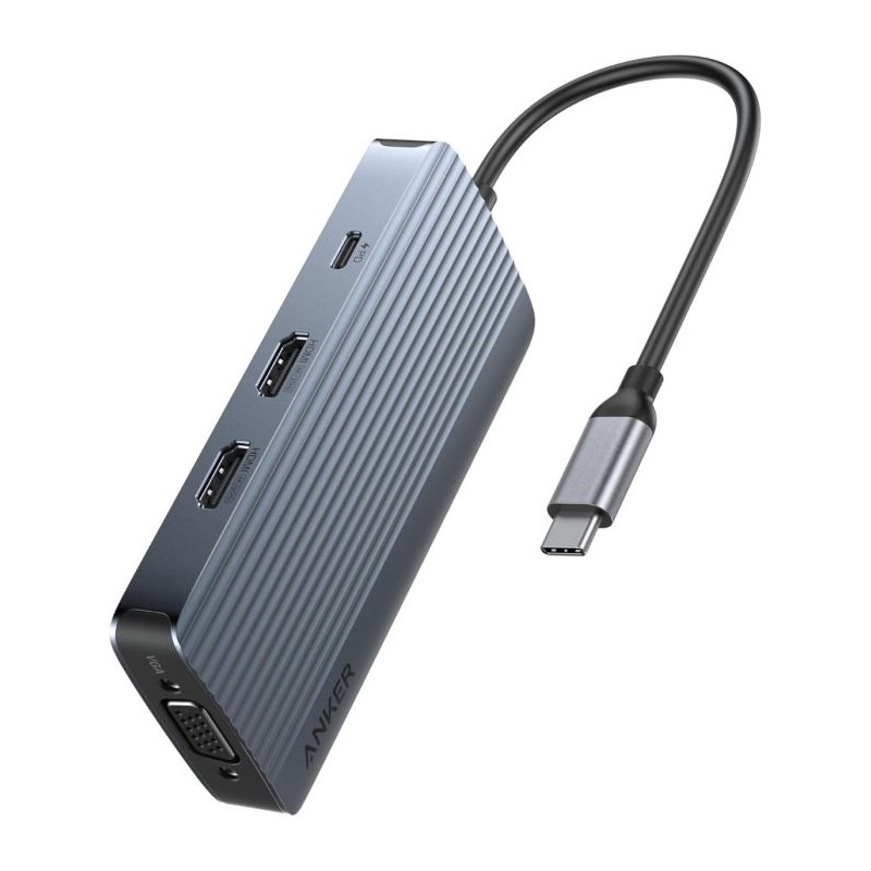Hub Anker A83790A2,  8-v-1, USB-C