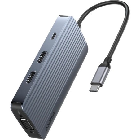 Hub Anker A83790A2,  8-v-1, USB-C