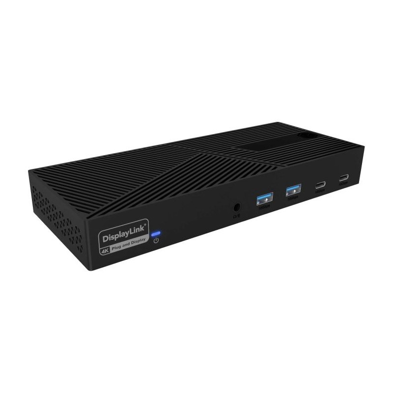 Priklopna postaja Icy Box IB-DK2246AC, 11-v-1, USB-C, z DisplayLink