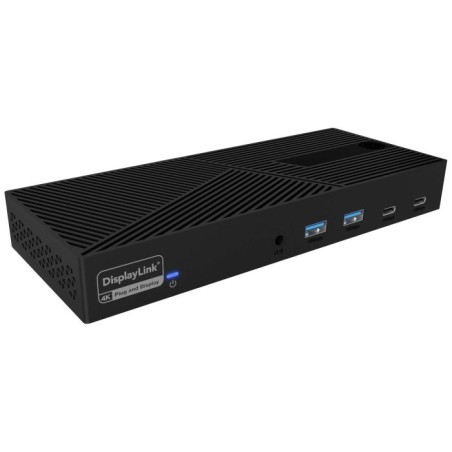 Priklopna postaja Icy Box IB-DK2246AC, 11-v-1, USB-C, z DisplayLink
