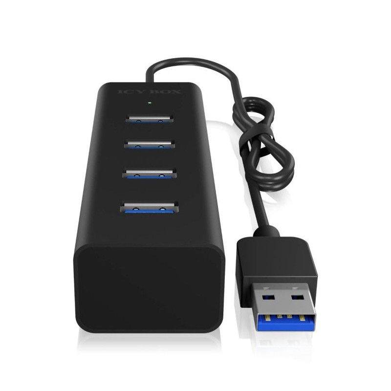 Hub Icy Box IB-HUB1409-U3, 4-portni, USB-A 3.0