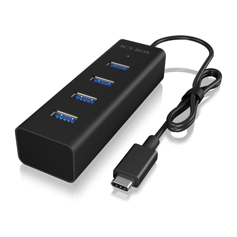 Hub Icy Box IB-HUB1409-C3, 4-portni, USB-C 3.0