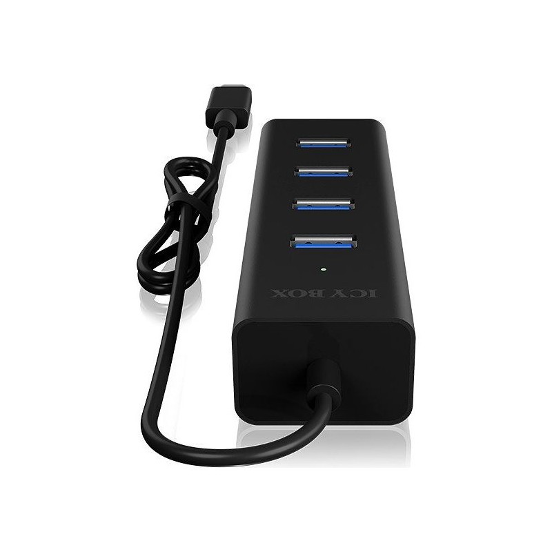 Hub Icy Box IB-HUB1409-C3, 4-portni, USB-C 3.0