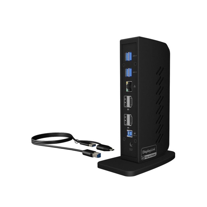 Priklopna postaja Icybox IB-DK2252AC 12-in-1, USB-C/A