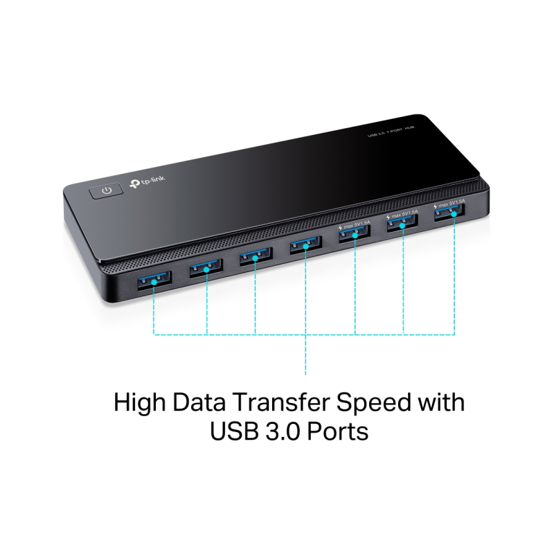 Hub TP-LINK UH700, 7-port, USB 3.0
