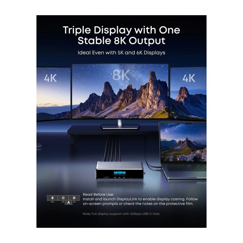Priklopna postaja Anker Prime, 14v1, USB-C