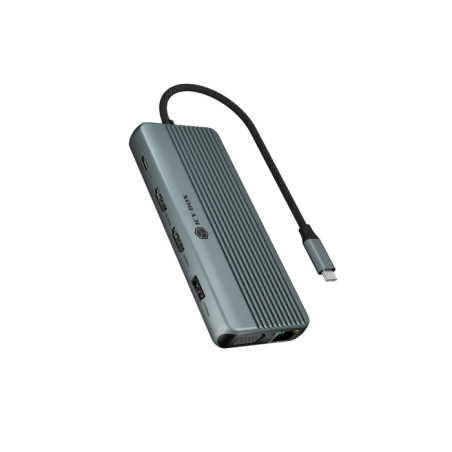 Priklopna postaja IcyBox IB-DK4062-CPD, 12-v-1, USB-C