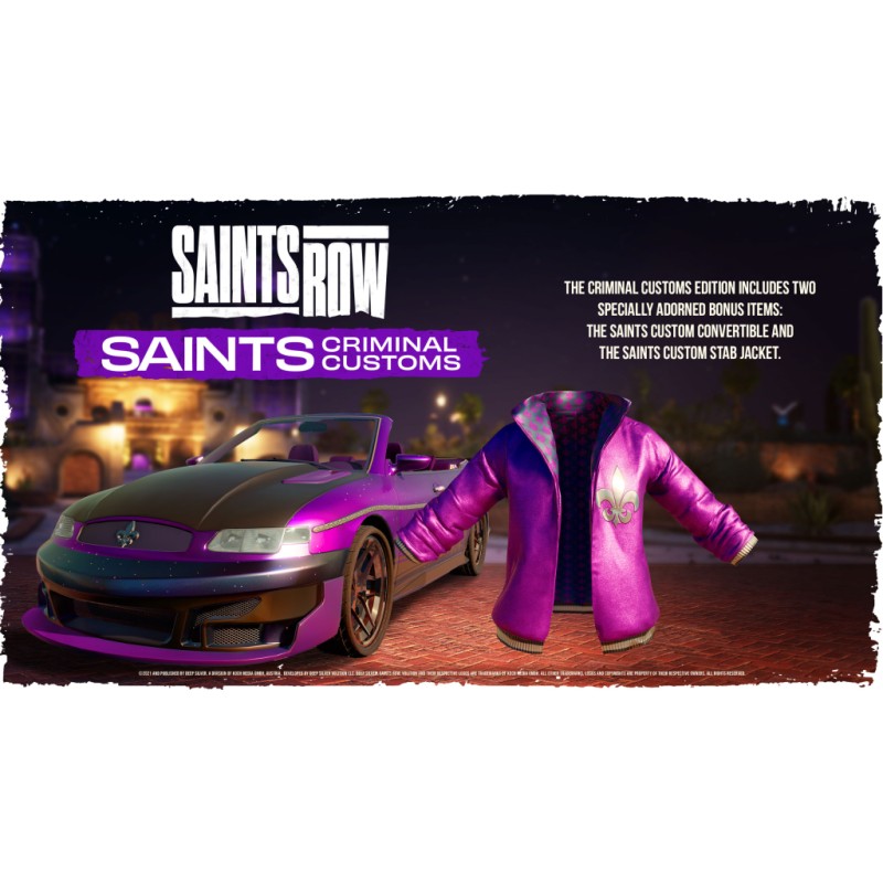 Igra Saints Row - Criminal Customs Edition (Xbox One & Xbox Series X)