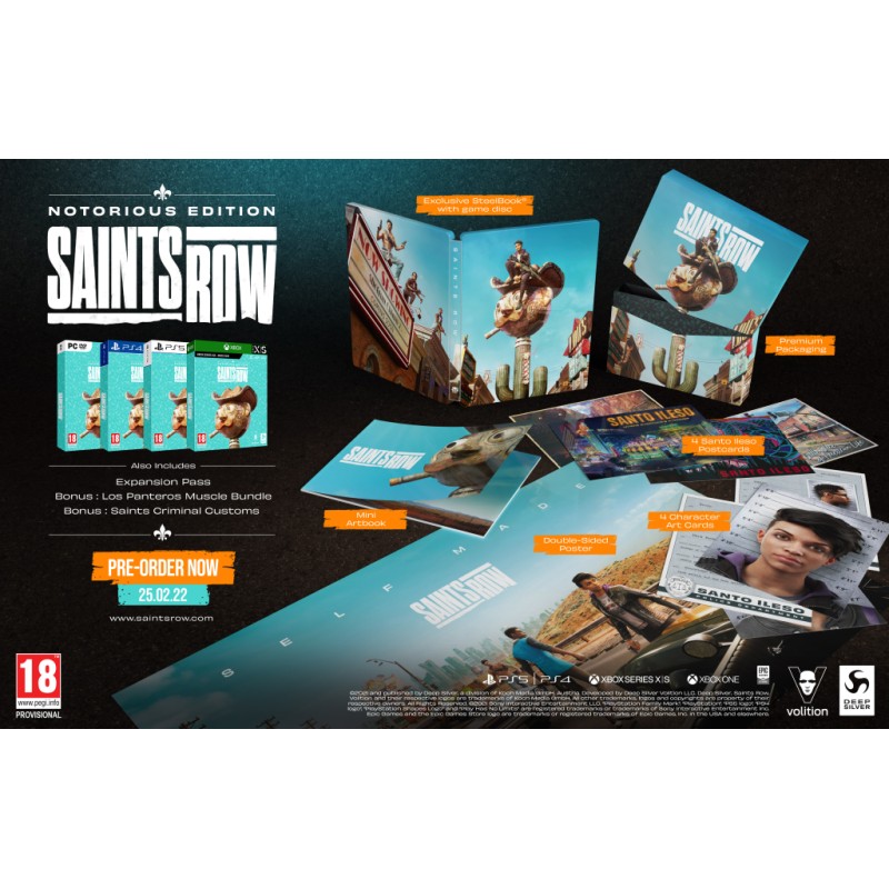 Igra Saints Row - Notorious Edition (Xbox One & Xbox Series X)