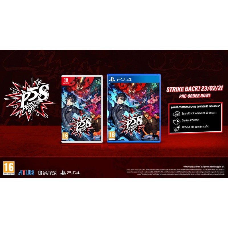Igra Persona 5: Strikers - Limited Edition (PS4)