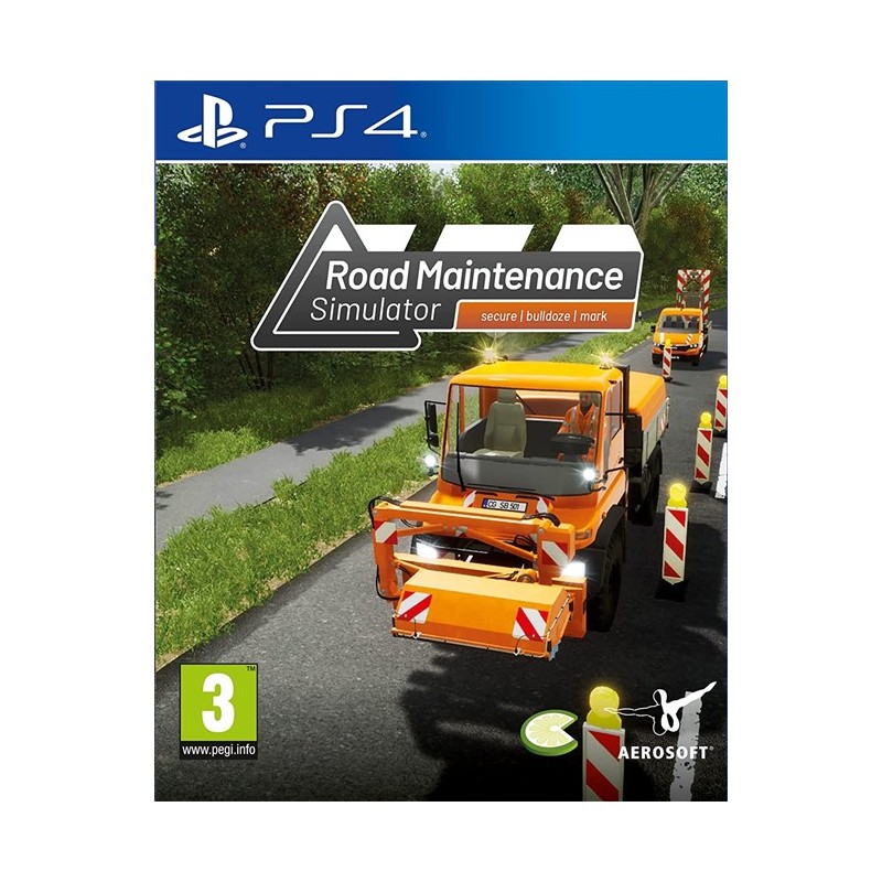 Igra Road Maintenance Simulator (Playstation 4)