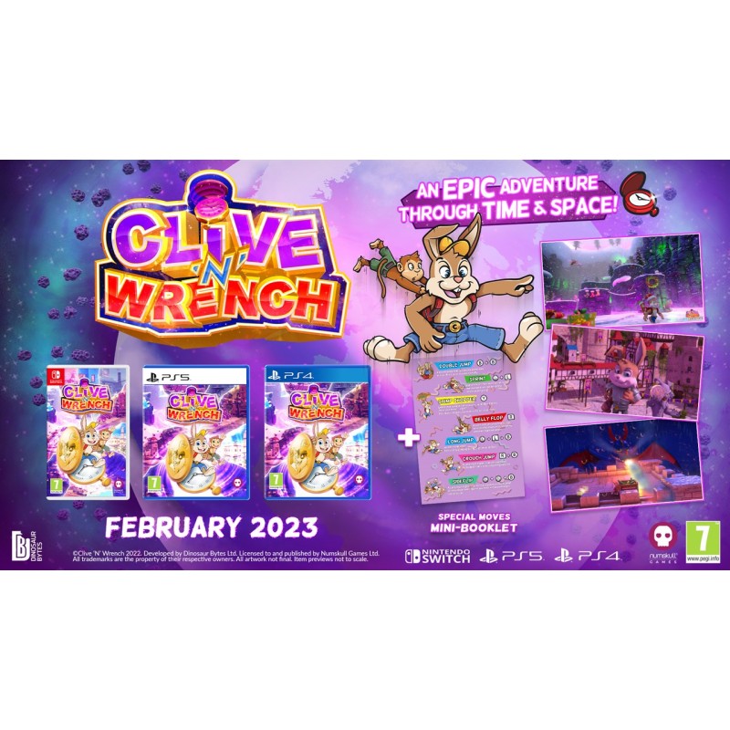 Igra Clive n Wrench - Badge Collectors Edition (Playstation 4)