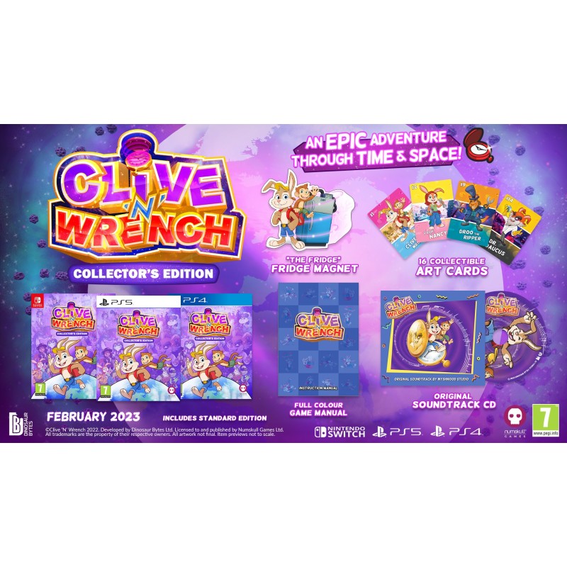 Igra Clive n Wrench - Badge Collectors Edition (Playstation 4)