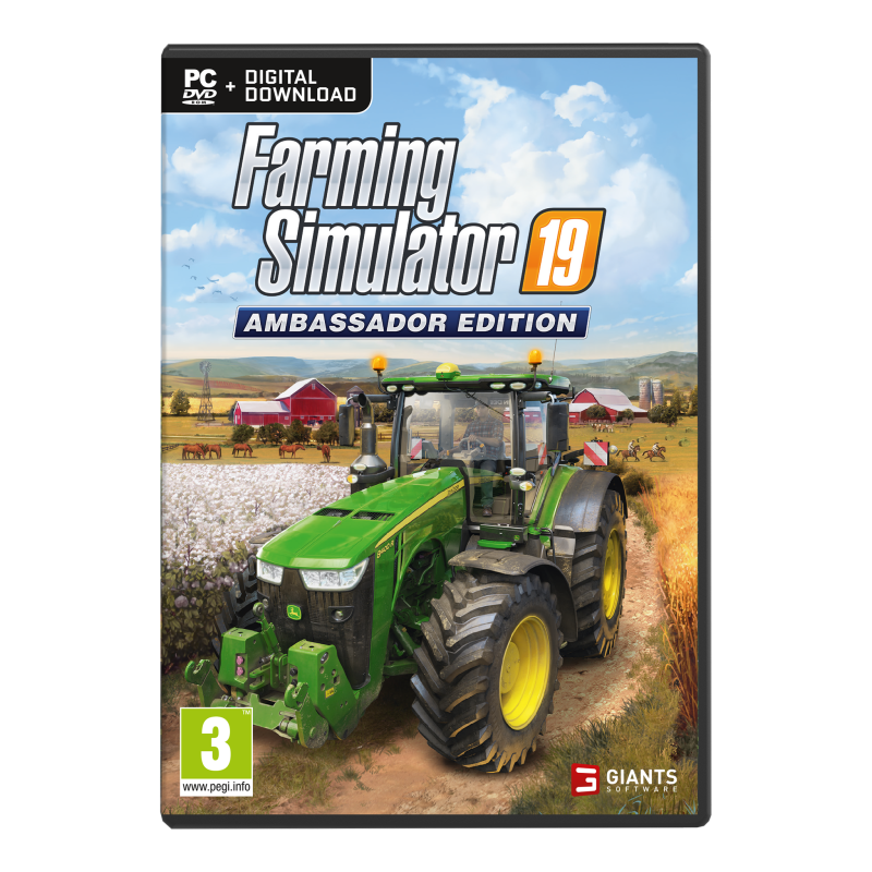 Igra Farming Simulator 19 - Ambassador Edition (PC)