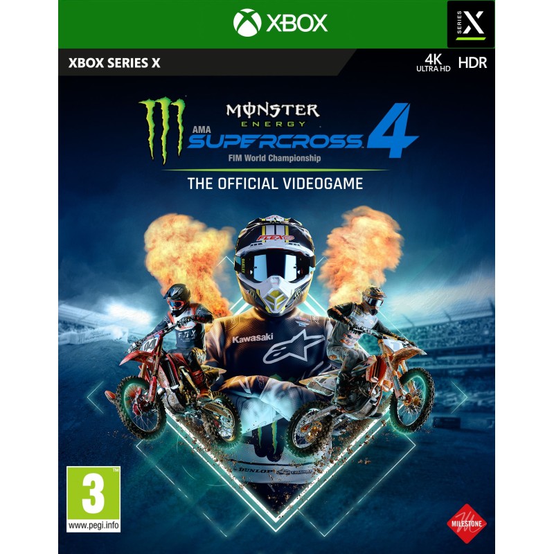 Igra Monster Energy Supercross: The Official Videogame 4 (Xbox Series X)