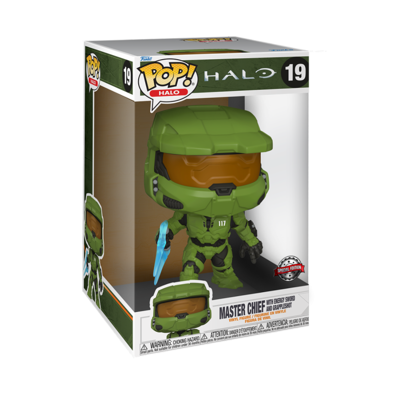 Figura FUNKO POP JUMBO: HALO INFINITE - MASTER CHIEF