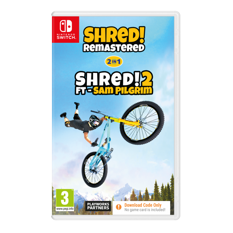 Igra Shred! Remastered & Shred! 2 Ft. Sam Pilgrim (CIAB) (Nintendo Switch)