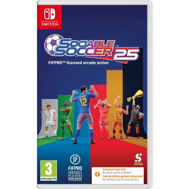 Igra Sociable Soccer 2025 (Nintendo Switch)