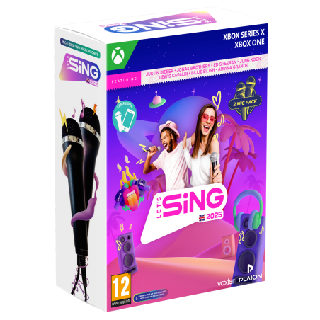 Igra Lets Sing 2025 - Double Mic Bundle (XBOX)