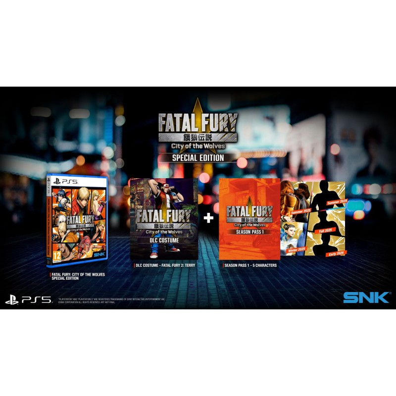 Igra FATAL FURY: City Of The Wolves - Special Edition (Playstation 5)