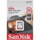 Spominska kartica Ultra SDHC 32GB UHS-I 80MB/s Sandisk, SDSDUNC-032G-GN6IN