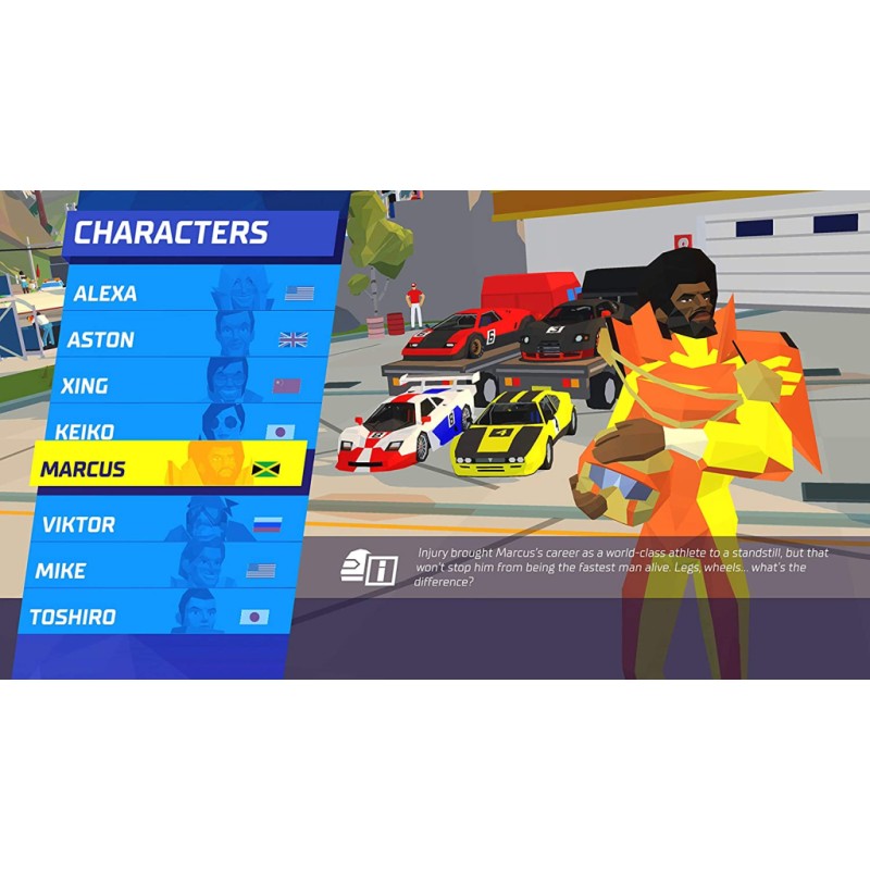 Igra Hotshot Racing (CIAB) (Nintendo Switch)