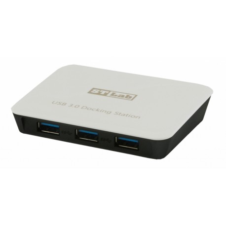 Pretvornik USB 3.0 - Mrežni UTP GIGA 10/100/1000 MBps +Hub USB 3.0 3xA ST-Lab