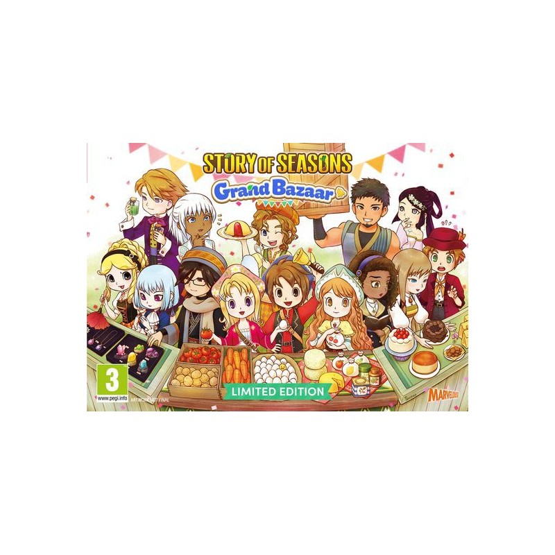 Igra Story Of Seasons: Grand Bazaar - Limited Edition (SWITCH)