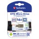 USB ključek 16GB Verbatim OTG Micro Drive Metal 49825